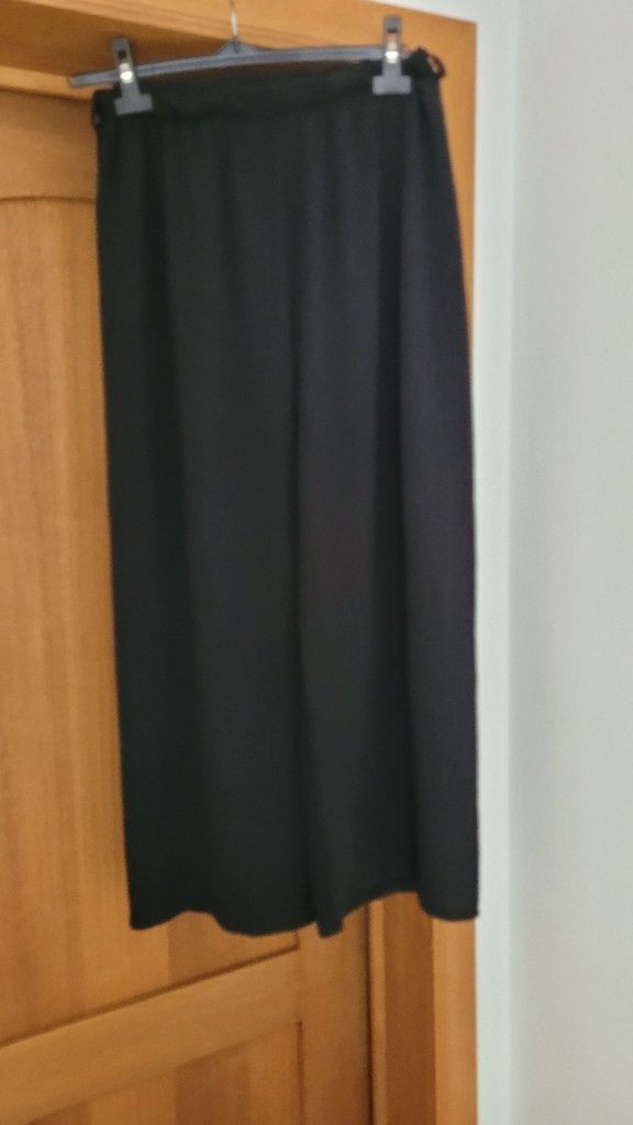 pantalon été jambes larges taille S/M, Kleding | Dames, Broeken en Pantalons, Ophalen of Verzenden, Zo goed als nieuw, Maat 38/40 (M)