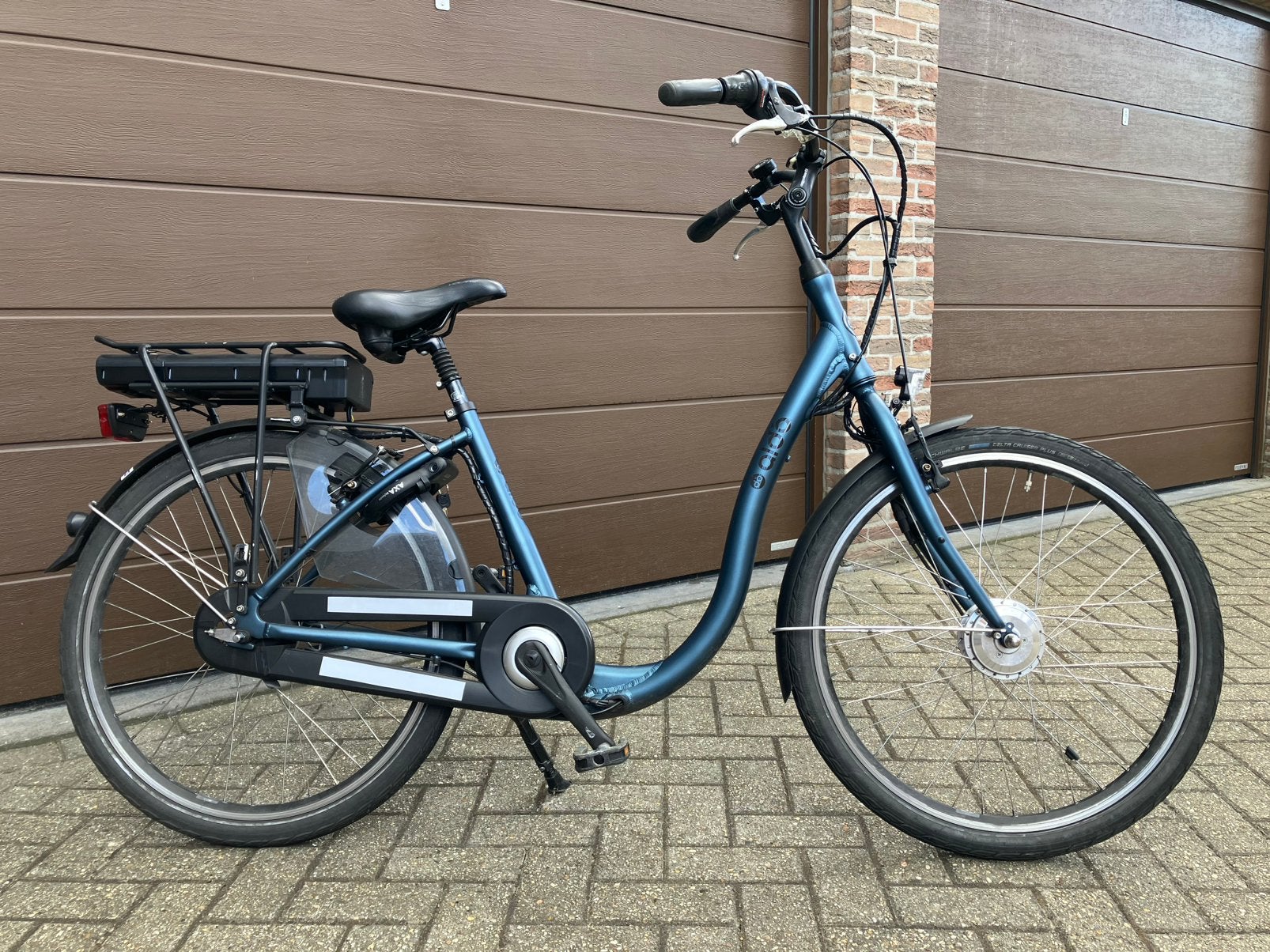 Elektrische damesfiets met lage instap en weinig km’s, Ophalen