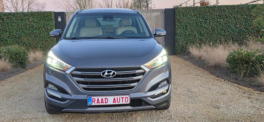Hyundai tucson 1.6 T_GDI Automatisch/4DW _ LUXE lancering!, Automaat, 4 cilinders, Leder, Bedrijf