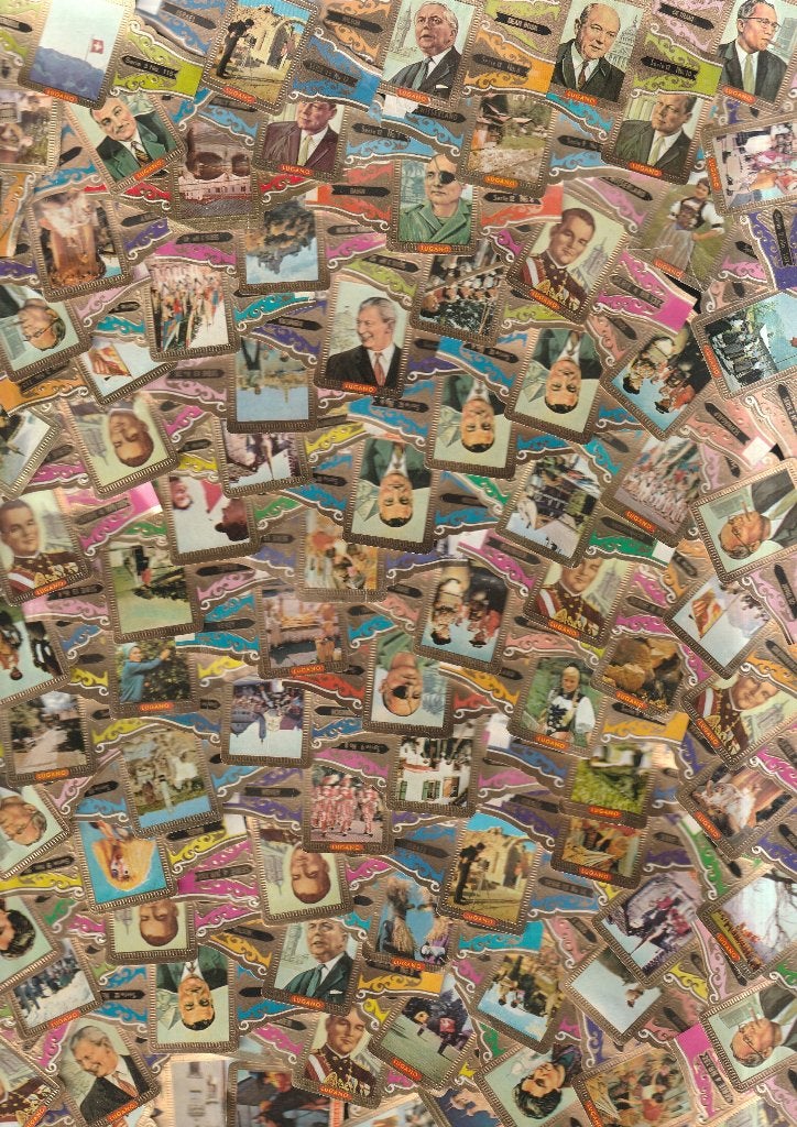 lot van 1000 stuks oude sigarenbandjes van Lugand ,,, Verzenden, Gebruikt, Sigarenbandjes