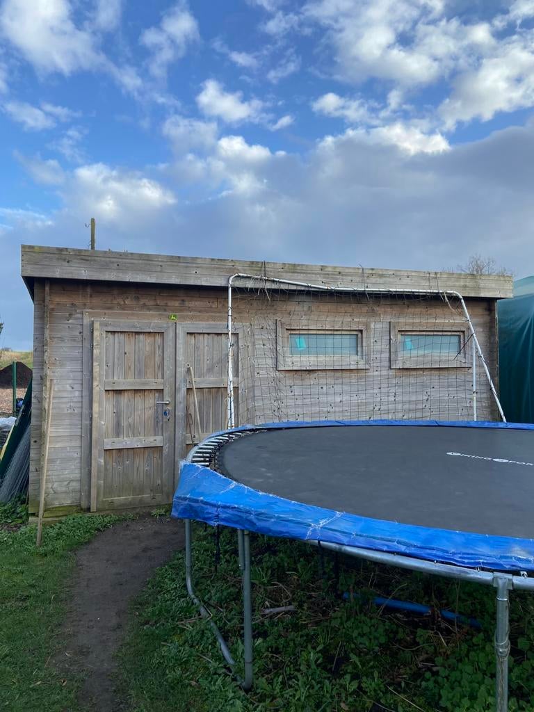 Tuinhuis met extra achterruimte, Enlèvement, Comme neuf