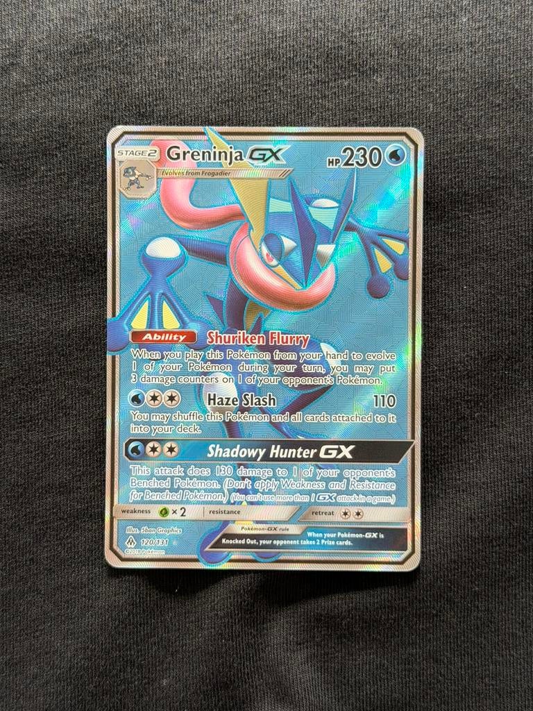 Greninja GX | Forbidden Light | 120/131, Ophalen of Verzenden, Zo goed als nieuw