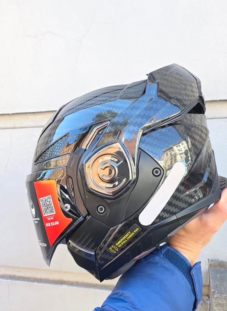Casque moto ls2 advant x carbon, Enlèvement ou Envoi, S