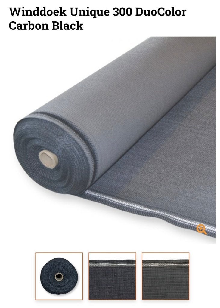 Schaduwdoek 100 cm hoog x 25 m breed, Tuin en Terras, Ophalen, Nieuw