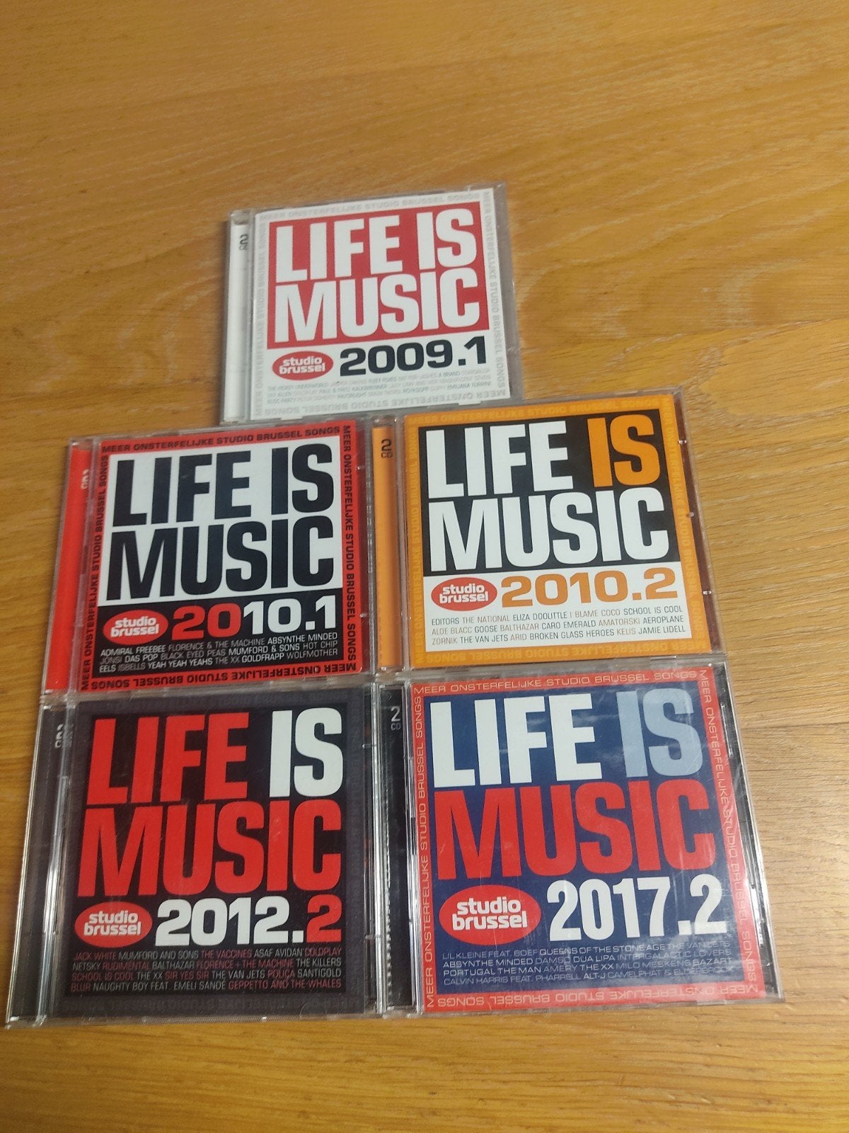 cd's Life is Music studio Brussel, CD & DVD, CD | Compilations, Enlèvement ou Envoi