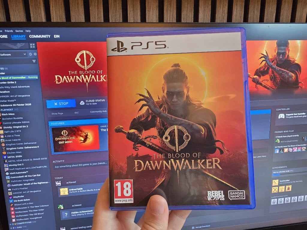 Le sang de Dawnwalker Édition Eclipse PS5, Neuf, Enlèvement ou Envoi, 1 joueur, À partir de 18 ans