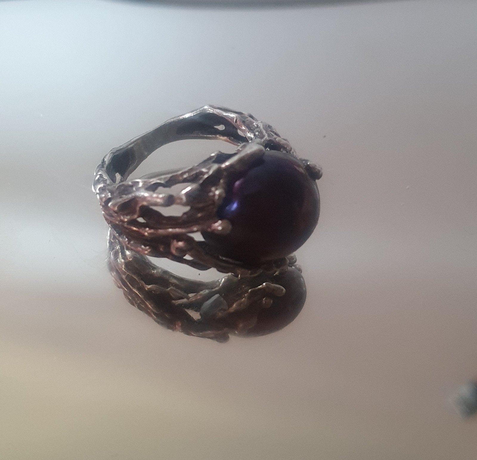 Ring zilver, Handtassen en Accessoires, Ringen