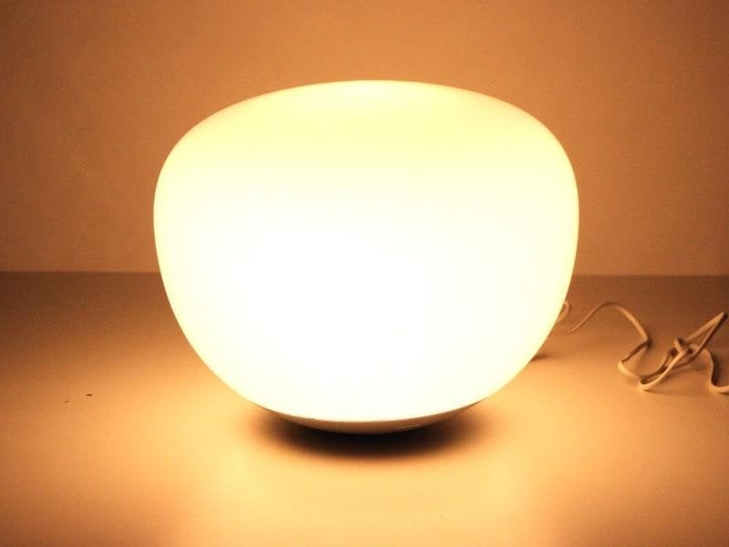 Retro IKEA XL Jonisk Floor lamp by Carl Öjerstam, Ophalen, Zo goed als nieuw, Glas