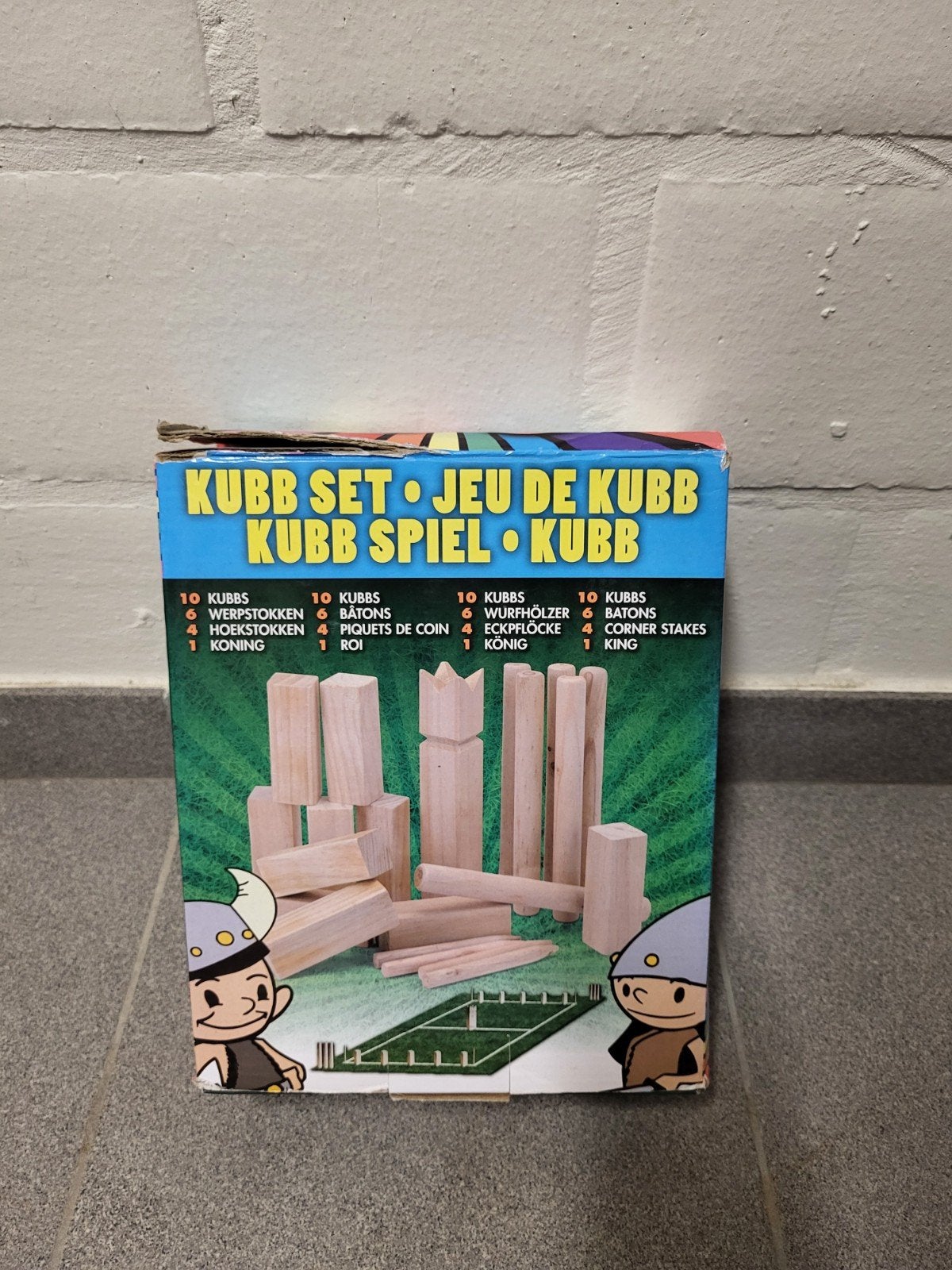 Kubb, Ophalen