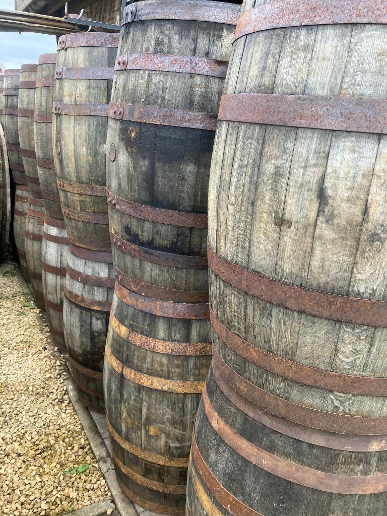 Eiken houten whisky vaten, Ophalen, Gebruikt