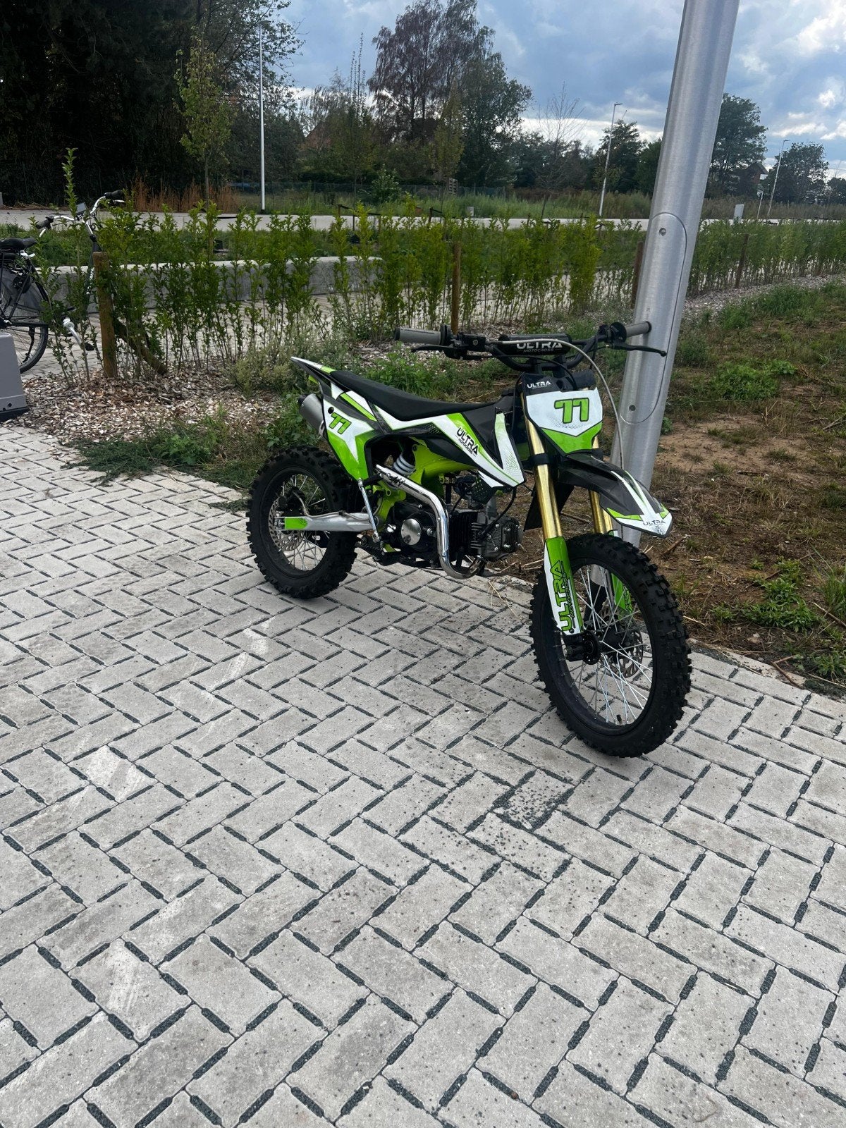 ultra moto cross 125cc 4t, Enlèvement