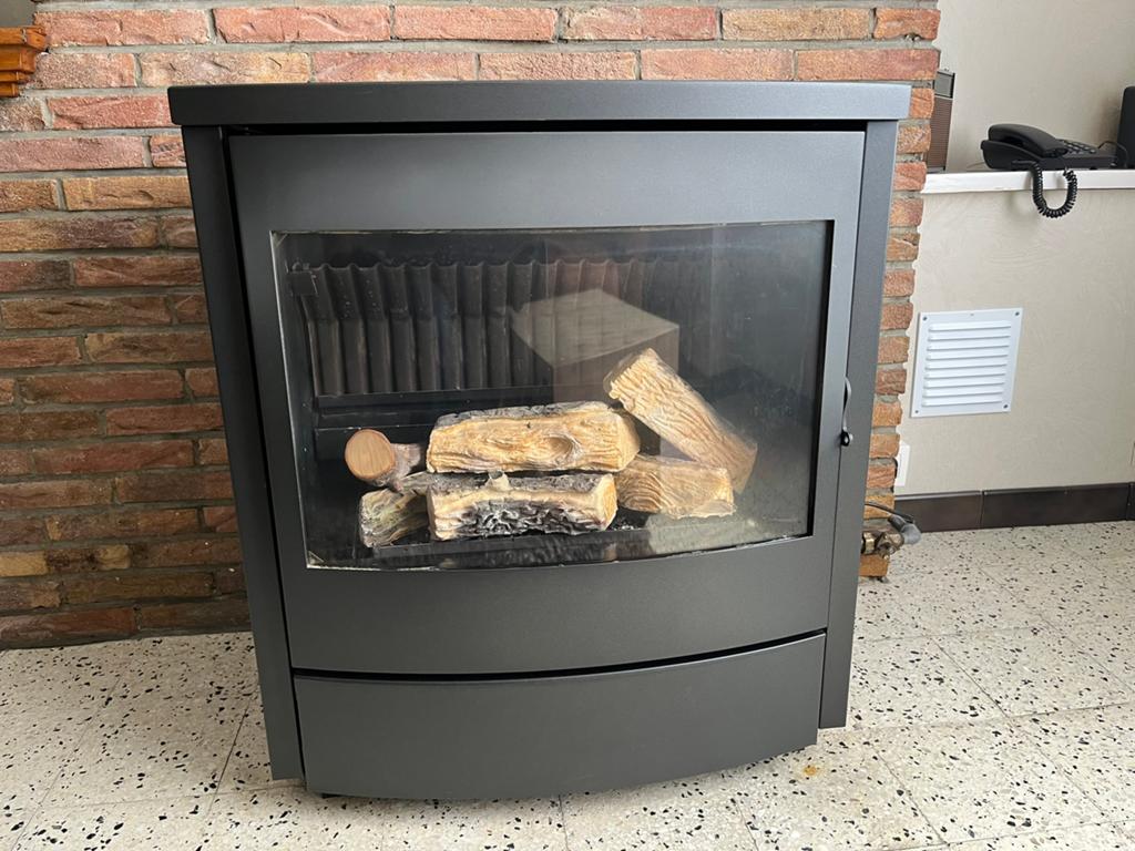 Gaskachel met afstandsbediening, Maison & Meubles, Poêles, Enlèvement, Comme neuf, Chauffage à gaz