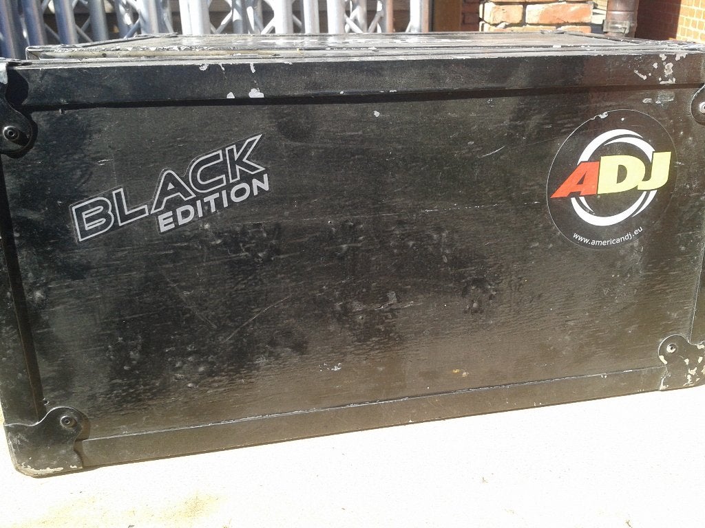 Flightcase " Ambiance zelfbouw " zwart enkel deksel, Muziek en Instrumenten, Behuizingen en Koffers, Gebruikt, Flightcase, Ophalen