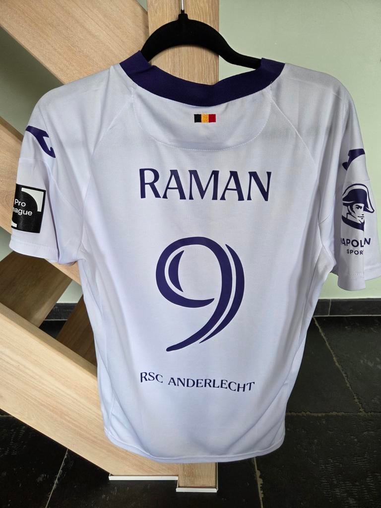 Matchworn Benito Raman Anderlecht, Ophalen of Verzenden, Shirt