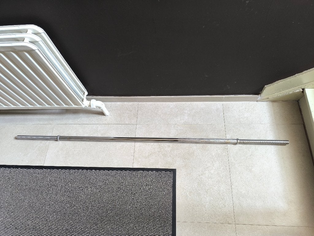 Barre d'haltere 180cm, 8kg (28mm), Sports & Fitness, Enlèvement, Utilisé, Bras, Barre d'haltères