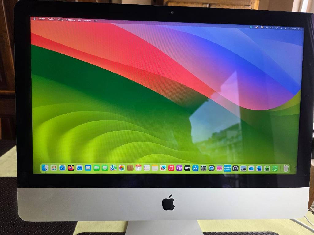 iMac 21,5" SONOMA à échanger, Informatique & Logiciels, Apple Desktops, Utilisé, iMac, SSD, 2 à 3 Ghz, 8 GB, Enlèvement ou Envoi