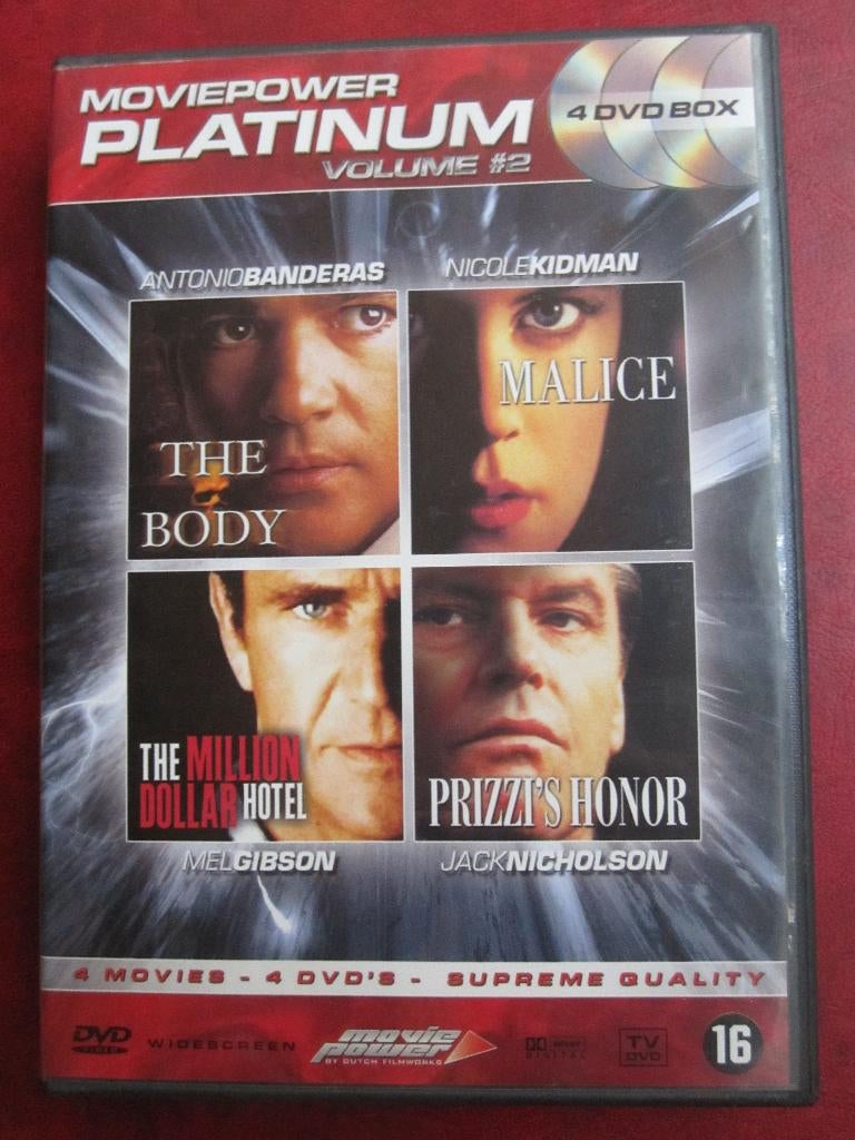 Moviepower Platinum #2 (4 films sur 4 disques), CD & DVD, DVD | Autres DVD, Comme neuf, Coffret, À partir de 16 ans, Enlèvement ou Envoi
