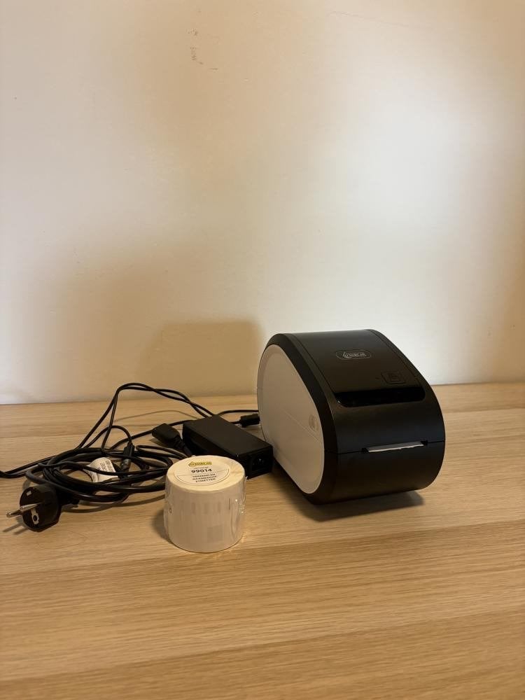 123inkt LW650 labelprinter (Dymo-compatibel) + etiketten, Ophalen, Zo goed als nieuw