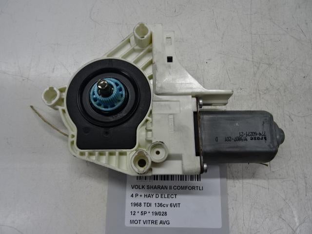 MOTOR RAAMMECHANIEK LINKS VOOR Sharan (7N) (8K0859802B), Gebruikt, Voor, Volkswagen