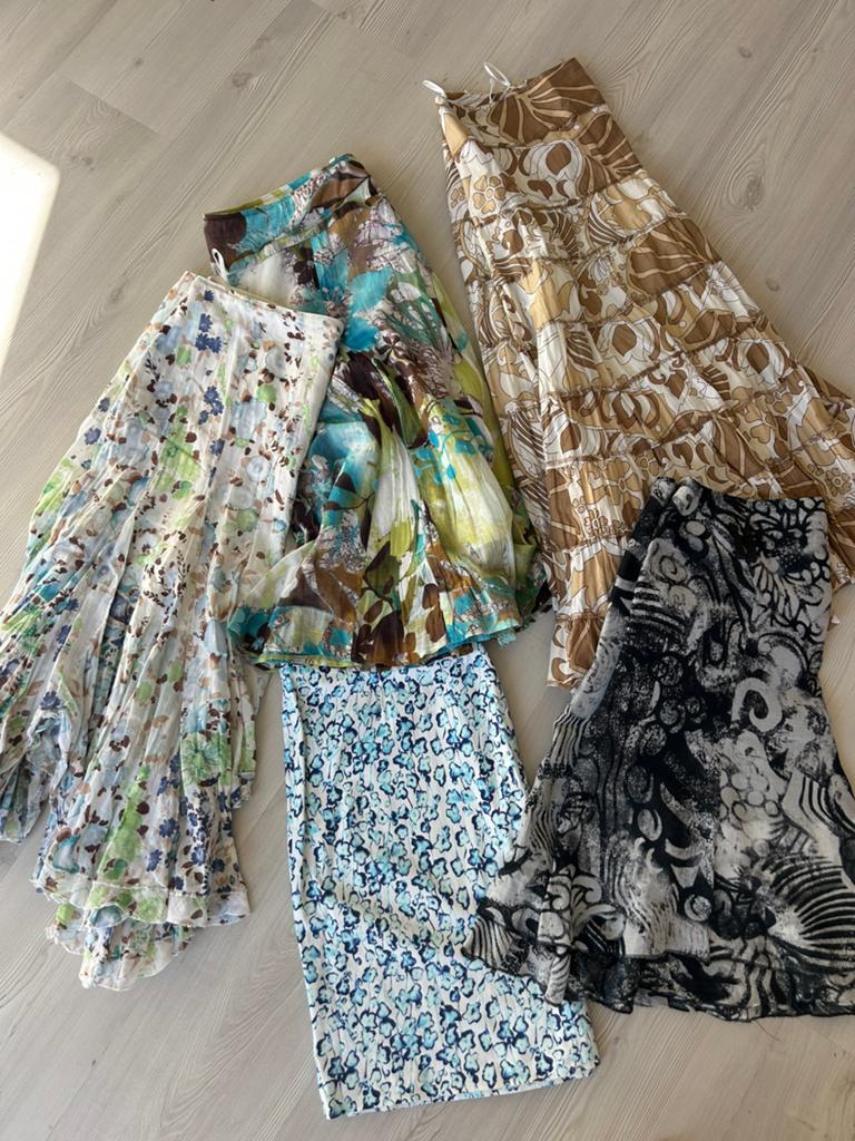Partij van 5 heel leuke zomerrokjes maat 40-42, Kleding | Dames, Ophalen of Verzenden, Zo goed als nieuw, Maat 38/40 (M)