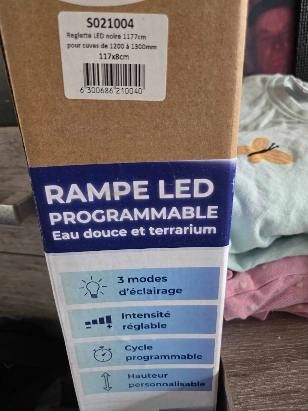 rampe led, Enlèvement