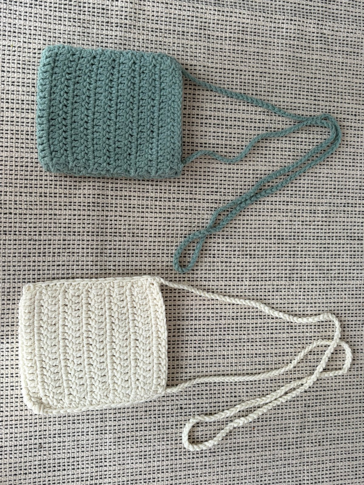 Zelfgemaakte crochet tassen, Enlèvement, Neuf