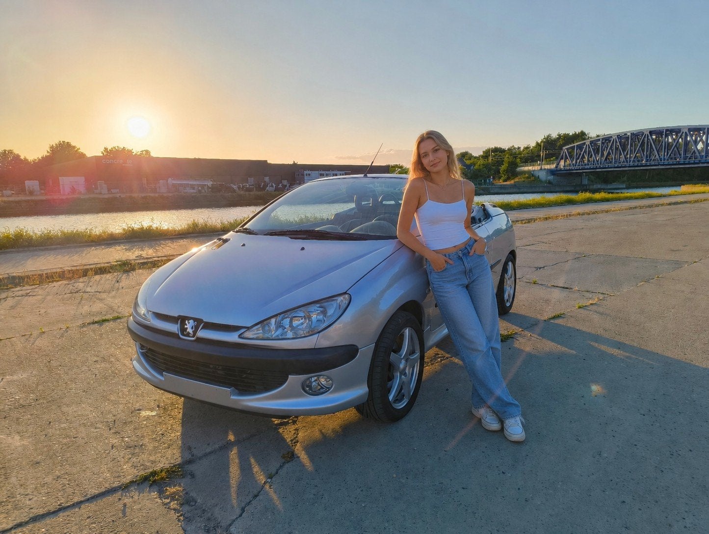 Peugeot 206cc, inspection préalable à la vente, Autos, Cuir, Argent ou Gris, Cabriolet, 2 portes