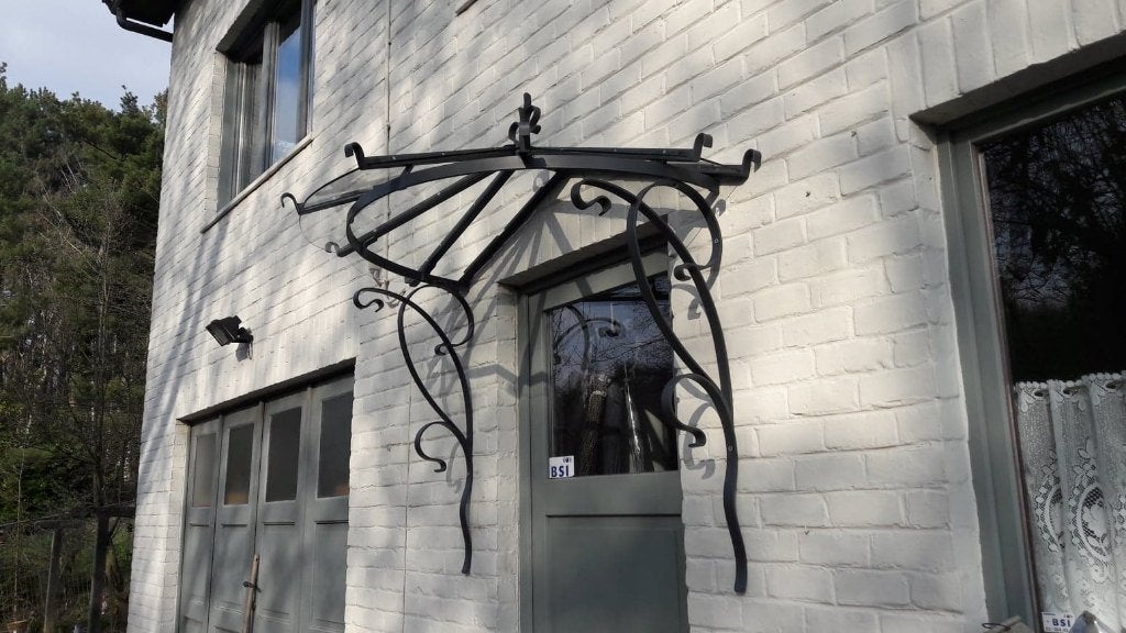 Décoration porte d'entrée fer forgé, Ophalen, Zo goed als nieuw