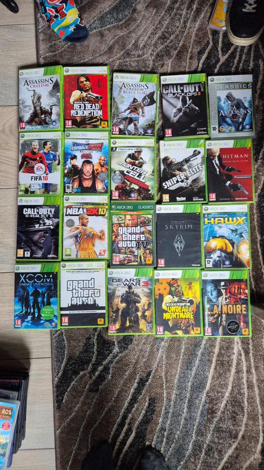 lot van Xbox 360 games, Enlèvement ou Envoi, Utilisé