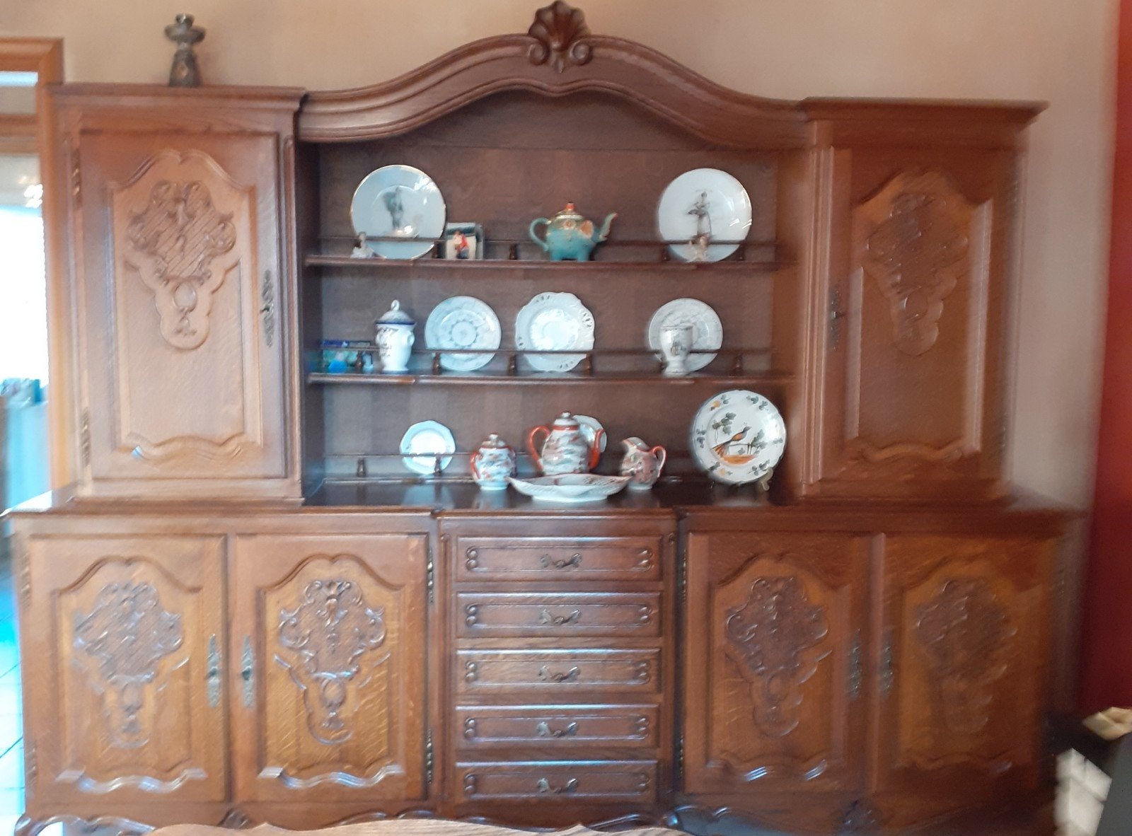 Salle à manger Louis XV, Enlèvement