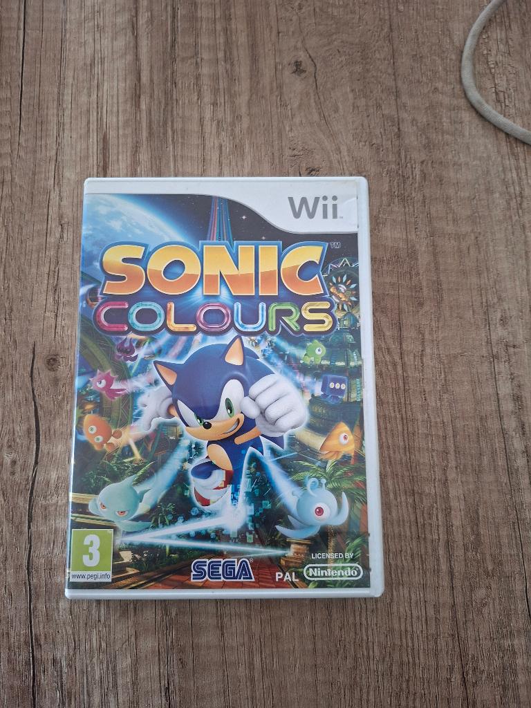 Jeu Nintendo Wii Sonic Colours ++++++++, Ophalen, Gebruikt, Avontuur en Actie, Vanaf 3 jaar