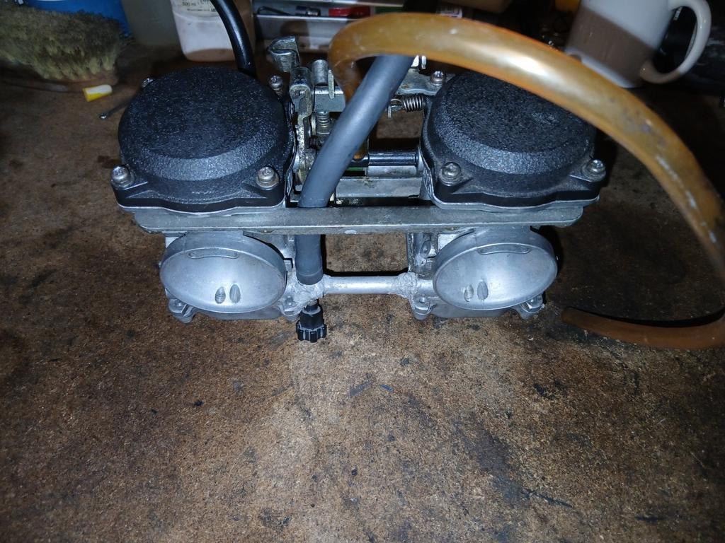 Carburator gpz 500, Ophalen