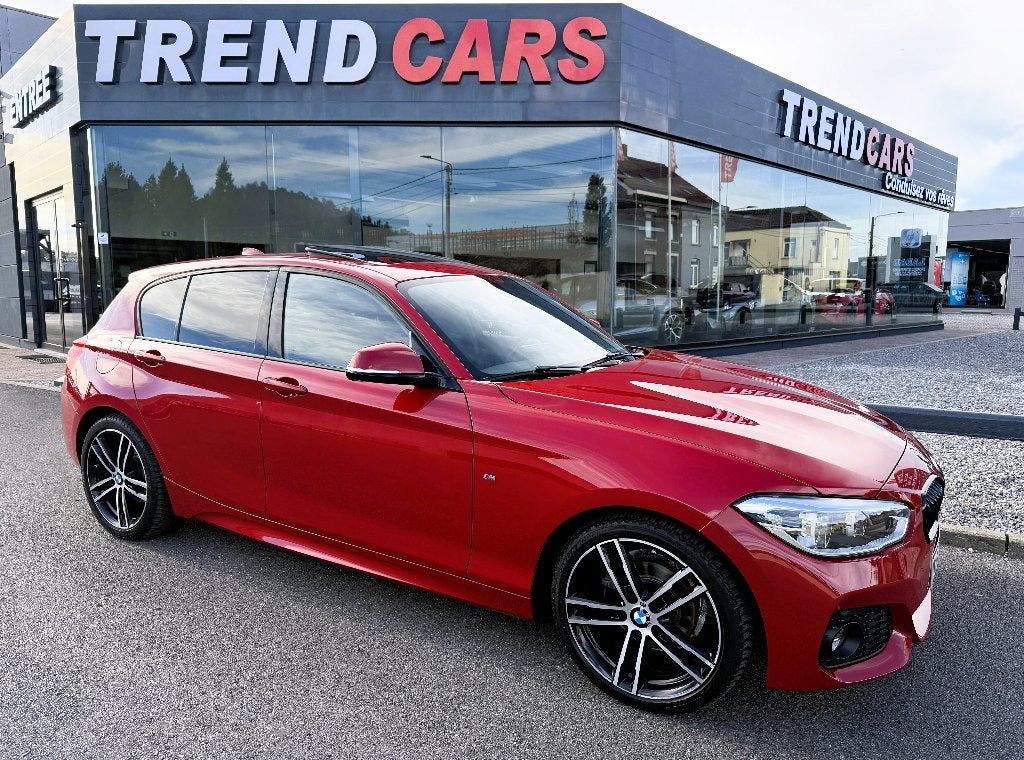 BMW 114 D M SPORT TOE SHADOWLINE FEU LED DIGITAL COCKPIT, Rouge, Achat, Entreprise, Garantie prolongée