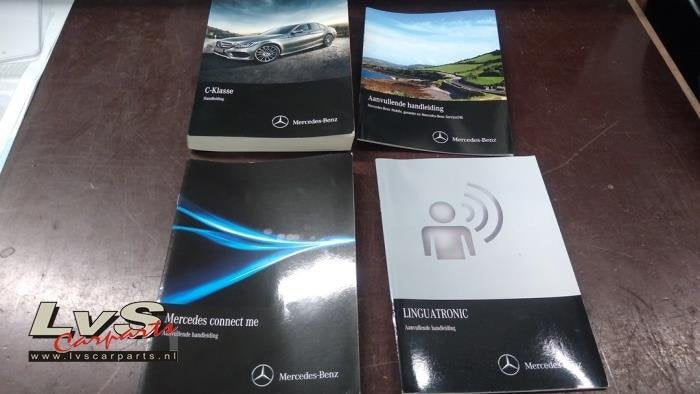 Instructie Boekje van een Mercedes C-Klasse, Gebruikt, -, Ophalen of Verzenden, -