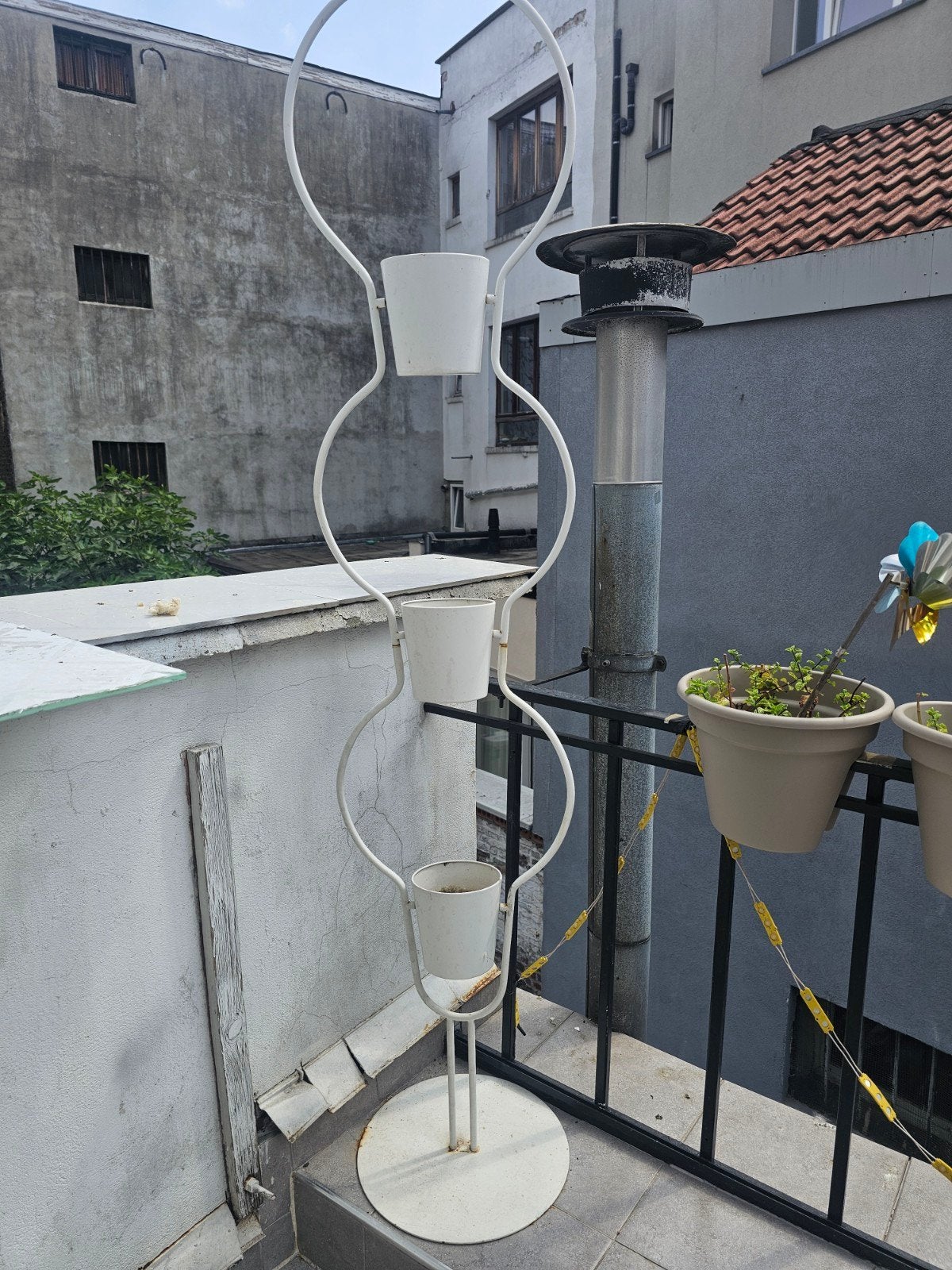 Pots de fleurs, Enlèvement