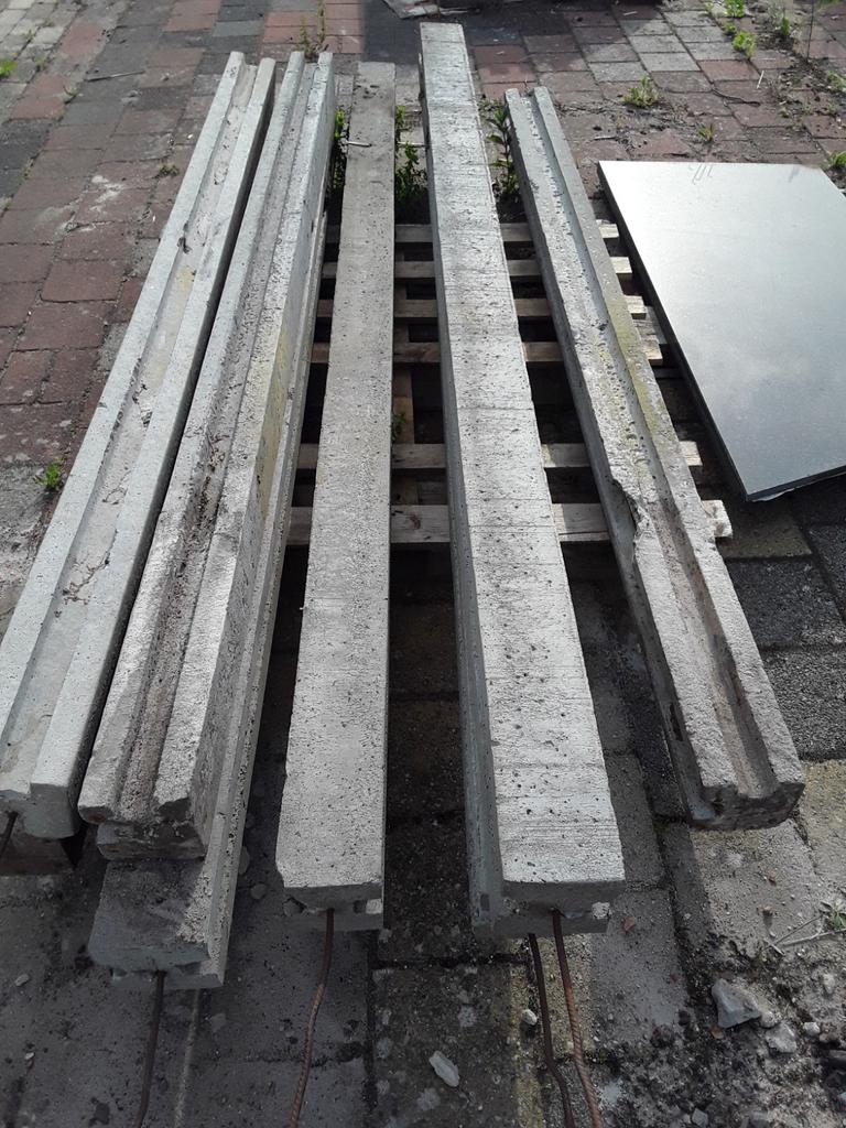 Beton palen, Ophalen, Palen
