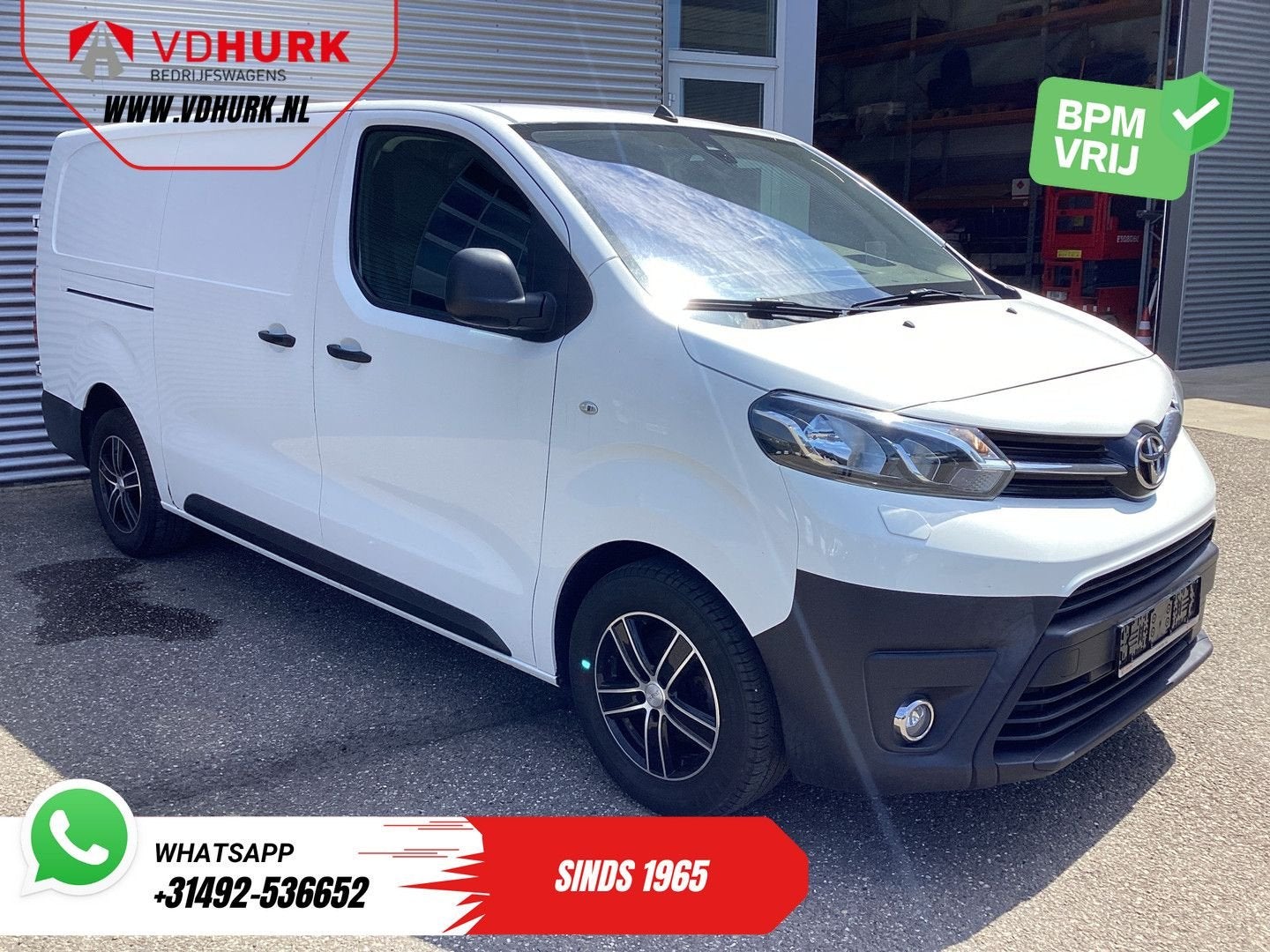 Toyota ProAce Worker 2.0 125 pk L3 Adapt.Cruise/ Standkachel, Achat, Entreprise, Boîte manuelle, Diesel