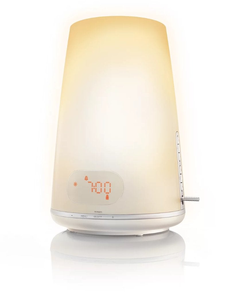 Philips Wake-up Light HF3485, Elektronische apparatuur, Wekkers, Ophalen, Zo goed als nieuw, Digitaal