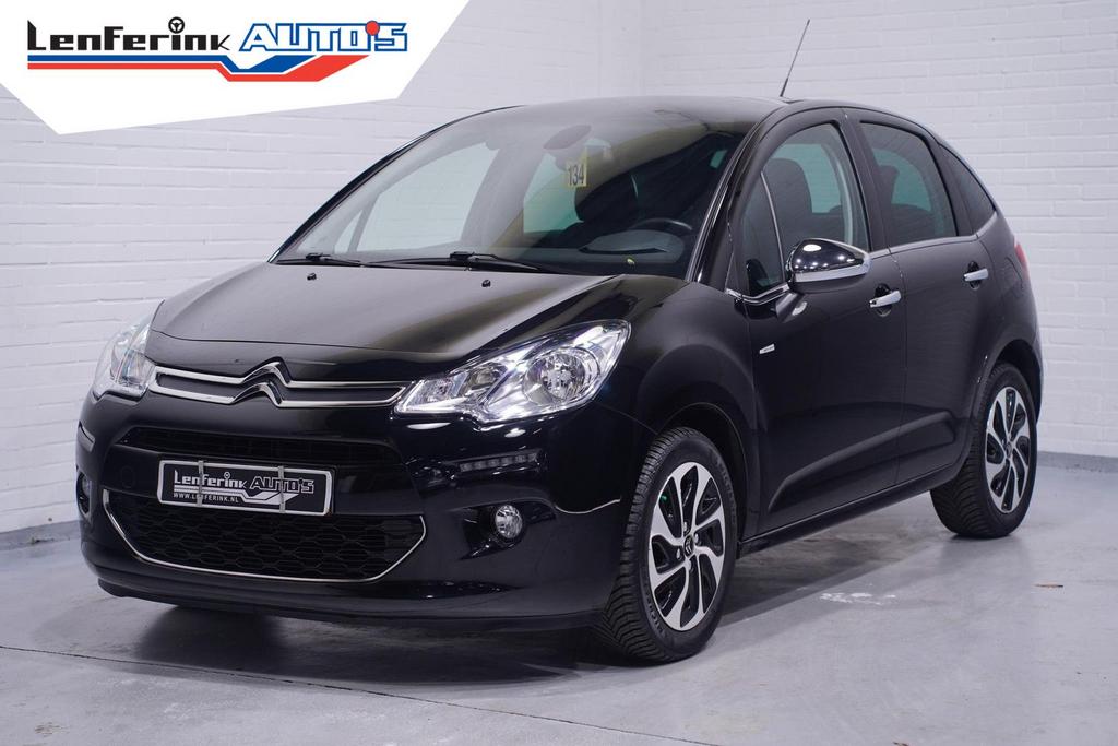Citroen C3 1.2 PureTech Exclusive Automaat Private glas Trek, Automaat, Zwart, 97 g/km, Onderhoudsboekje