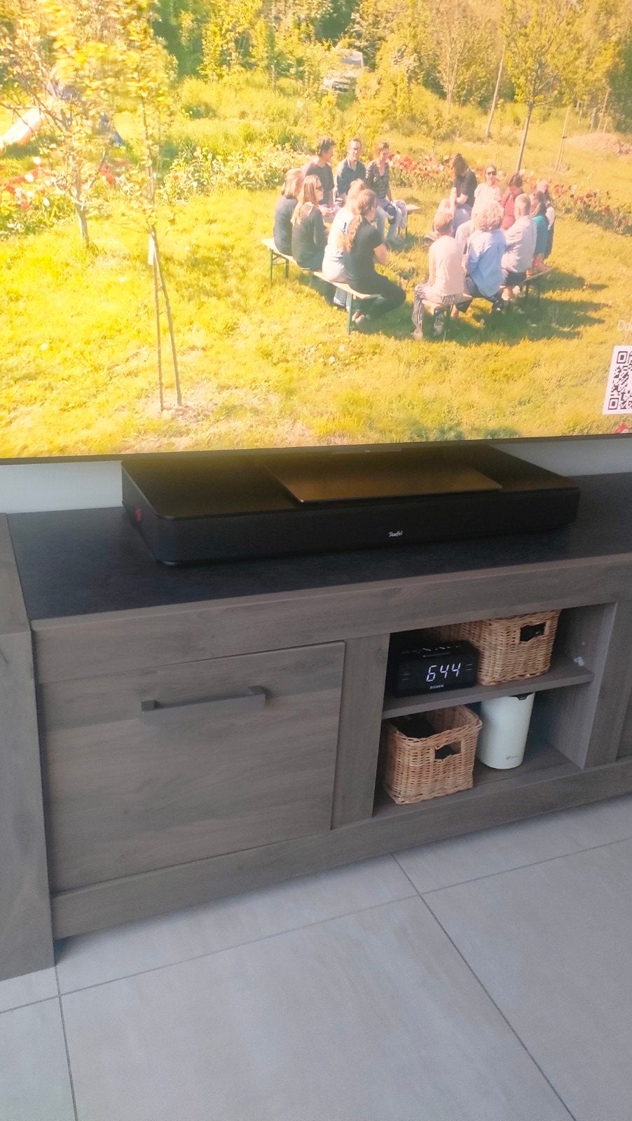 SoundBar, SoundPlate; Teufel Cinedeck, zwart., Ophalen