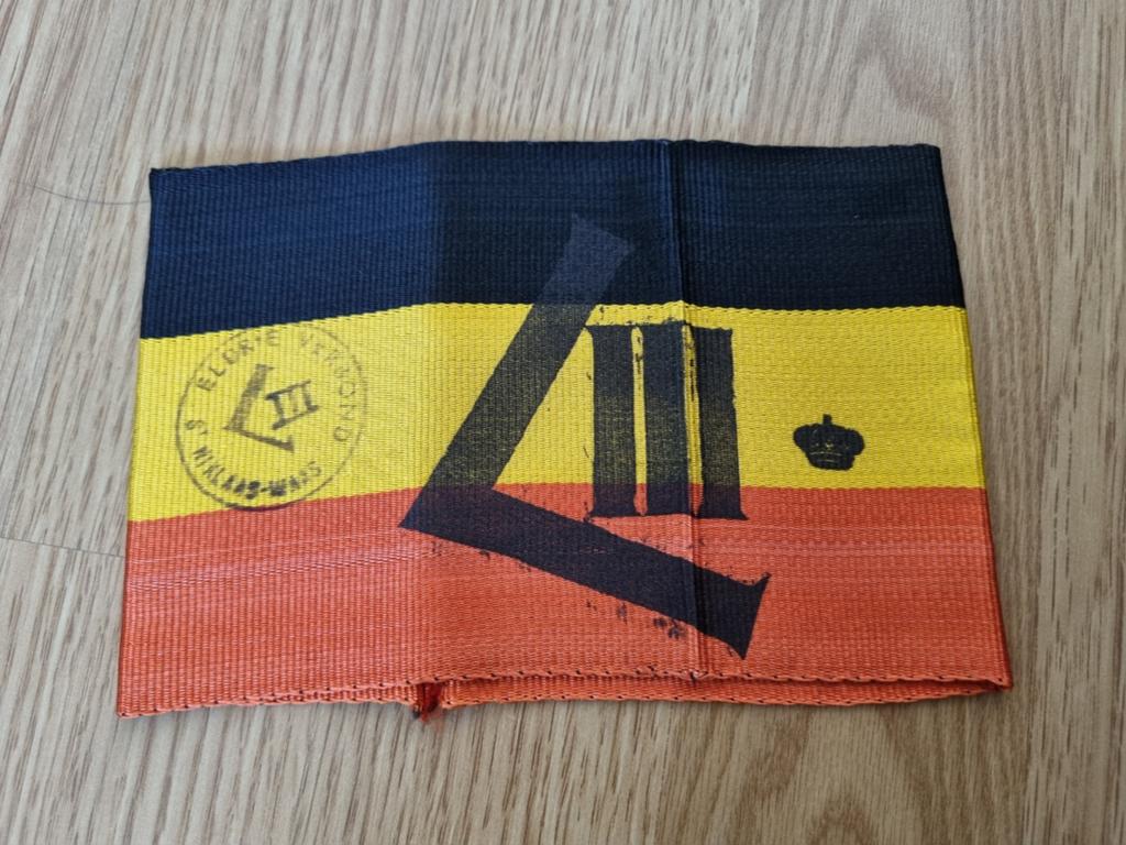 Armband Eldrie Verbond (NKB verzet), Verzamelen, Militaria | Tweede Wereldoorlog, Ophalen of Verzenden, Landmacht, Overige typen