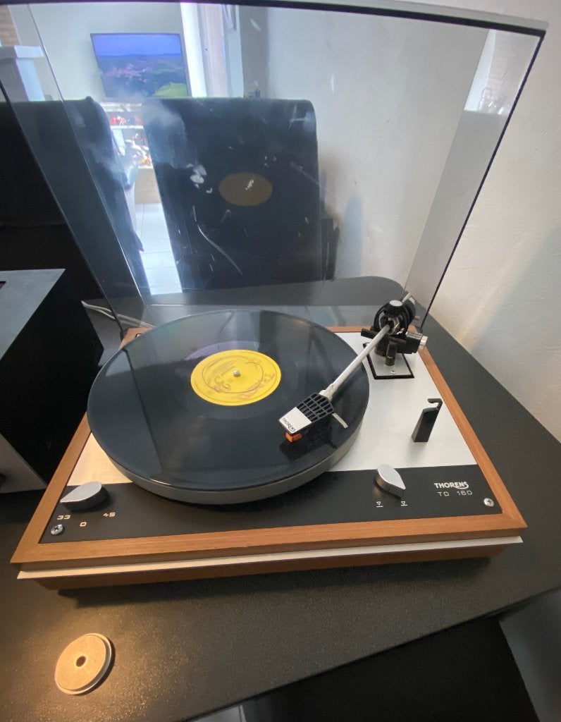 Thorens TD 160, TV, Hi-fi & Vidéo, Tourne-disques, Enlèvement, Comme neuf, Tourne-disque, Thorens