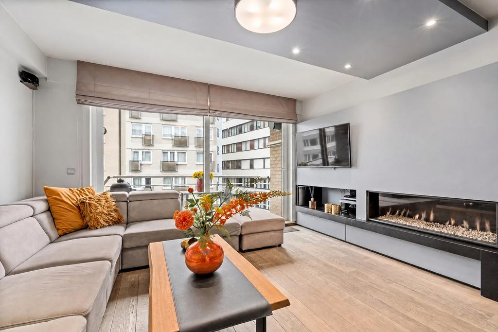 Vakantieappartement Oostende zijdelings zeezicht 2 slpk