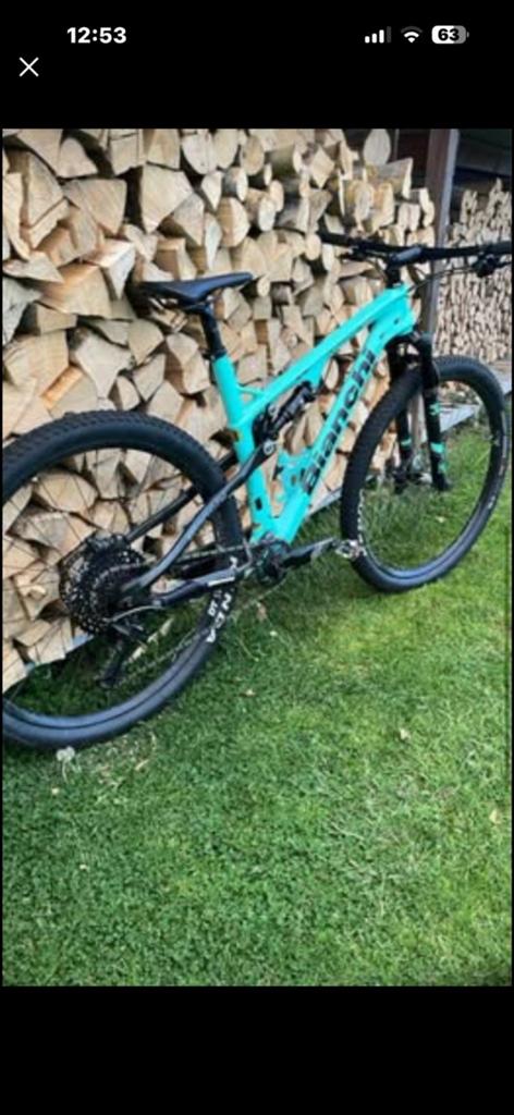 VTT Bianchi Méthanol 9.2 FS, Vélos & Vélomoteurs, Vélos | BMX & Freestyle, Enlèvement