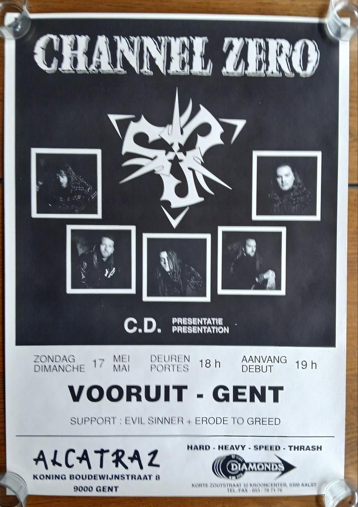 Affiche Channel Zero, Ophalen of Verzenden