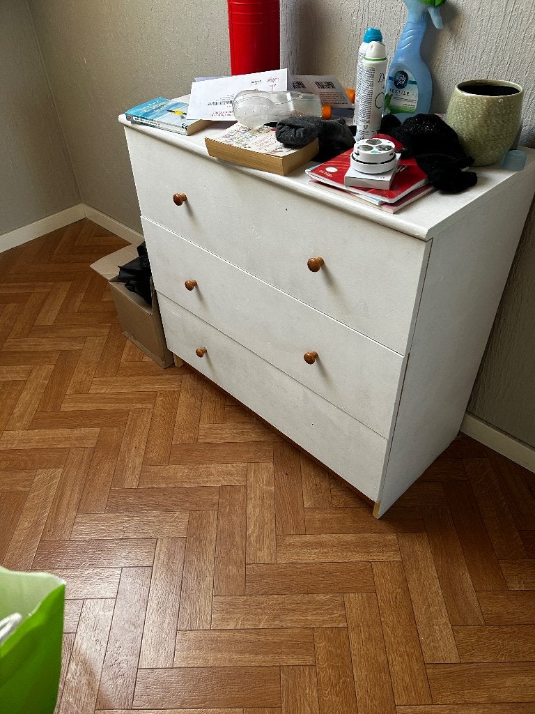 Commode trois tiroirs, 3 ou 4 tiroirs, 25 à 50 cm, Moins de 100 cm, Enlèvement