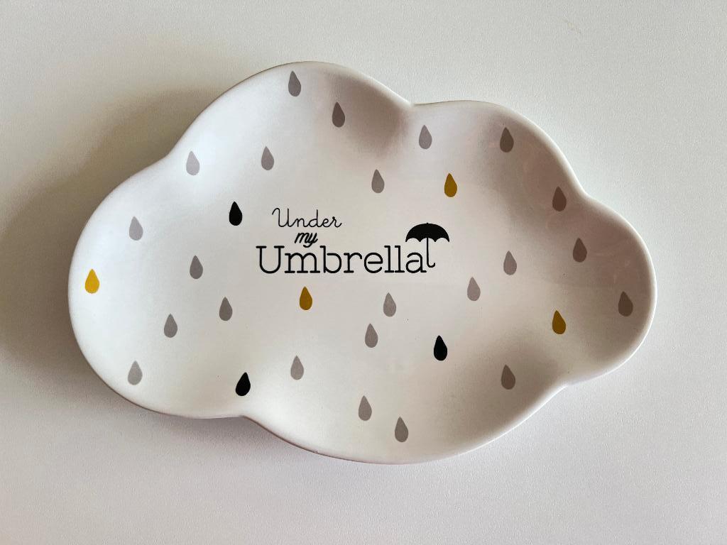 Coupelle vide-poche nuage Under my Umbrella Maisons du Monde, Maison & Meubles, Cuisine | Vaisselle, Enlèvement ou Envoi, Céramique