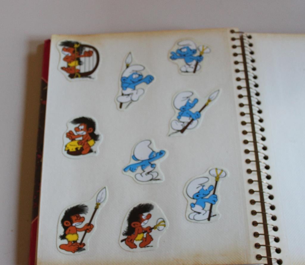 Autocollants Schtroumpfs, Enlèvement ou Envoi, Neuf, Bande dessinée ou Dessin animé