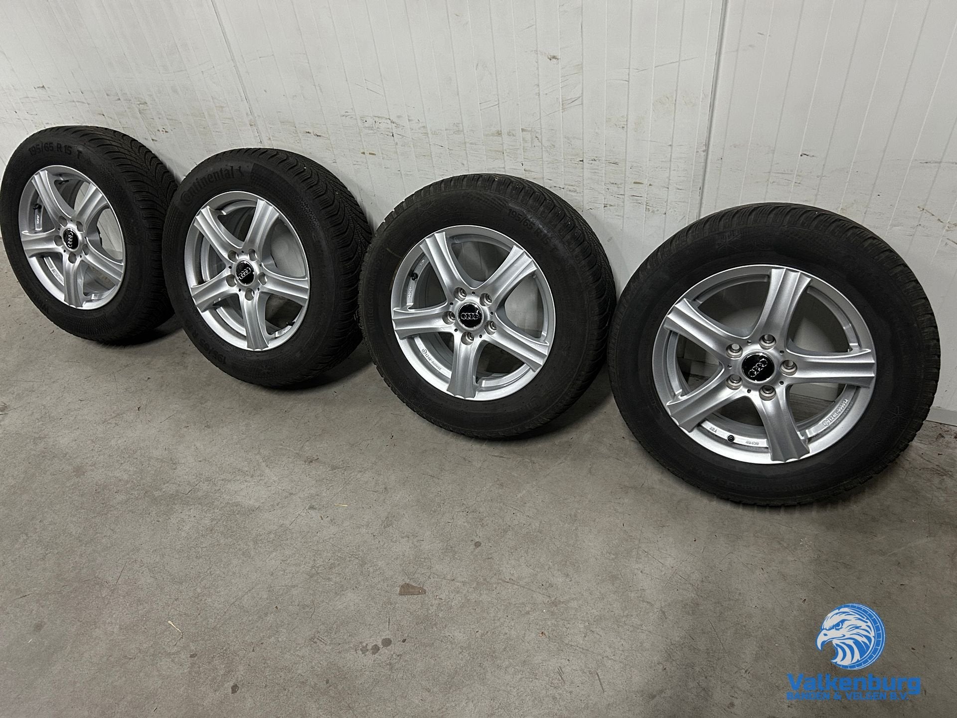 6mm! VAG VW Golf Caddy Audi A3 Leon 15 inch velgen 5x112 win, Gebruikt, 15 inch, -, -