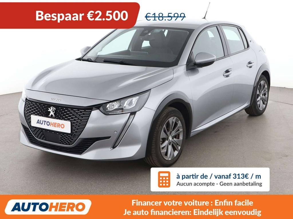 Peugeot e-208 electric drive 100 kW e Active (automatique), 100 kW, Argent ou Gris, Achat, 5 portes